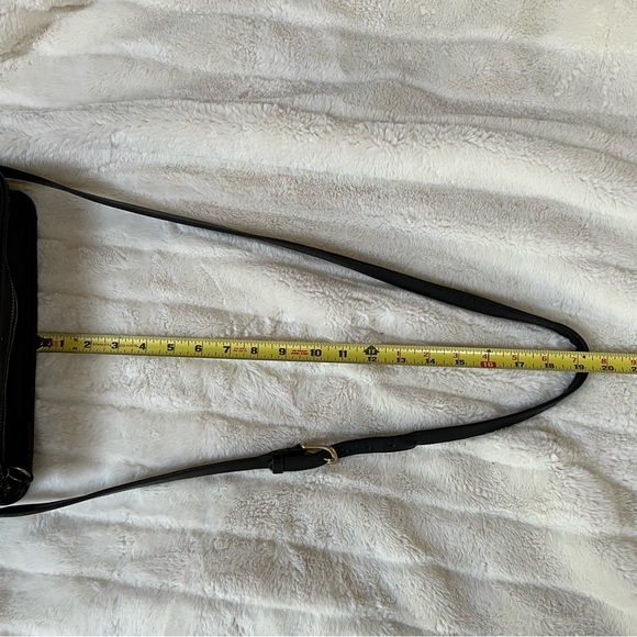 Vintage Coach Swagger Bag black Made in United States 1970s - Picture 15 of 15